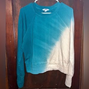 JoyLab blue and white Sweater Size:Small
